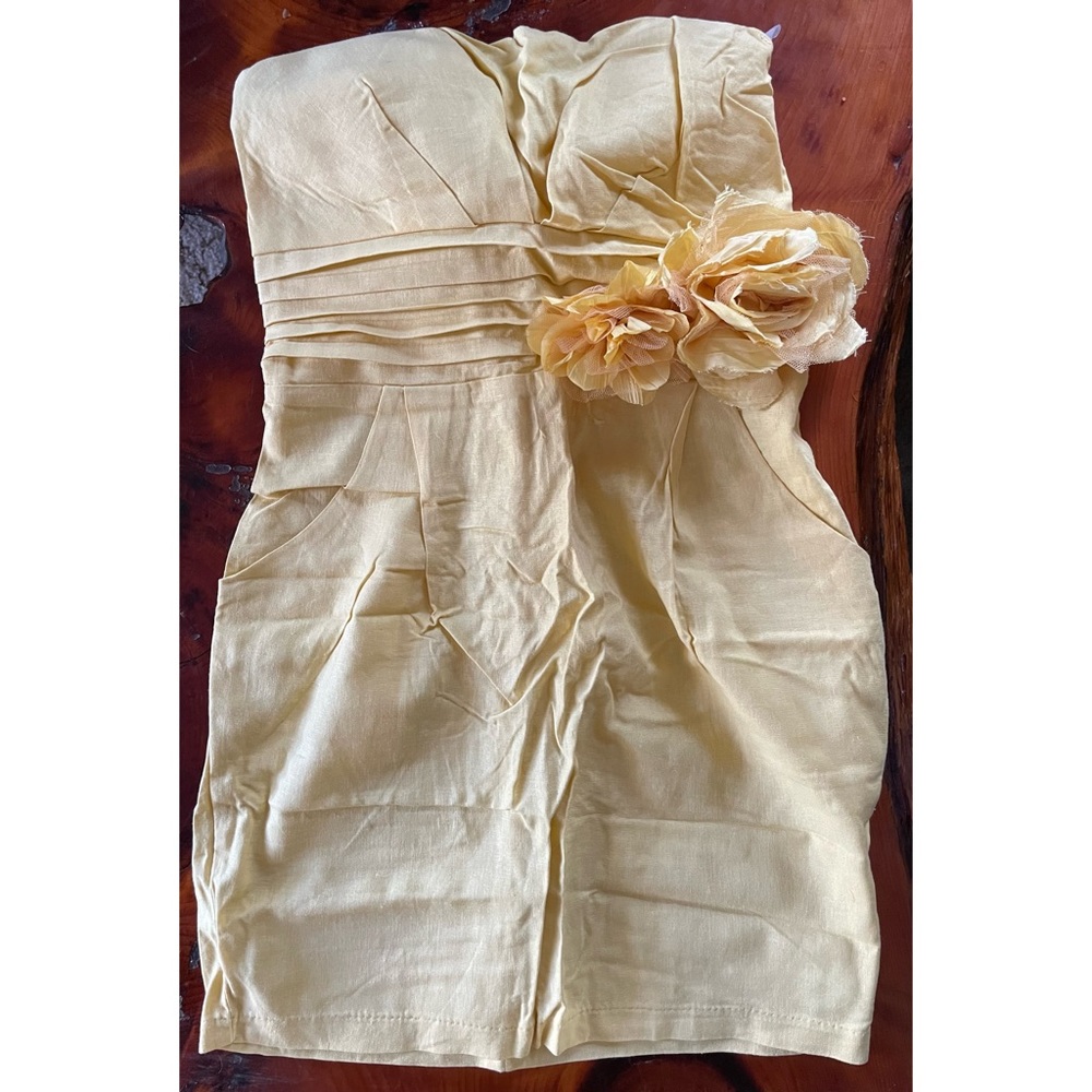 Strapless Mini Dress